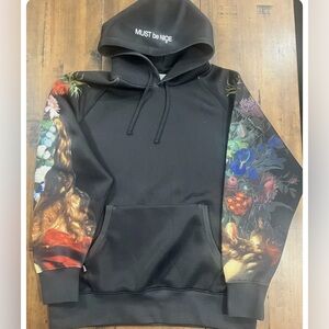 RipNDip Mens XL NWOT Bouquet Pullover Hoodie Black RARE SKATER